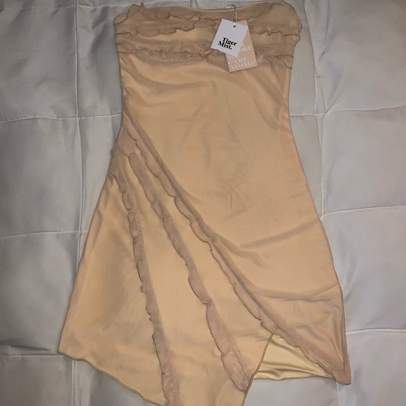 Tiger Mist Dionne Dress - Yellow butter - Picture 4 of 7